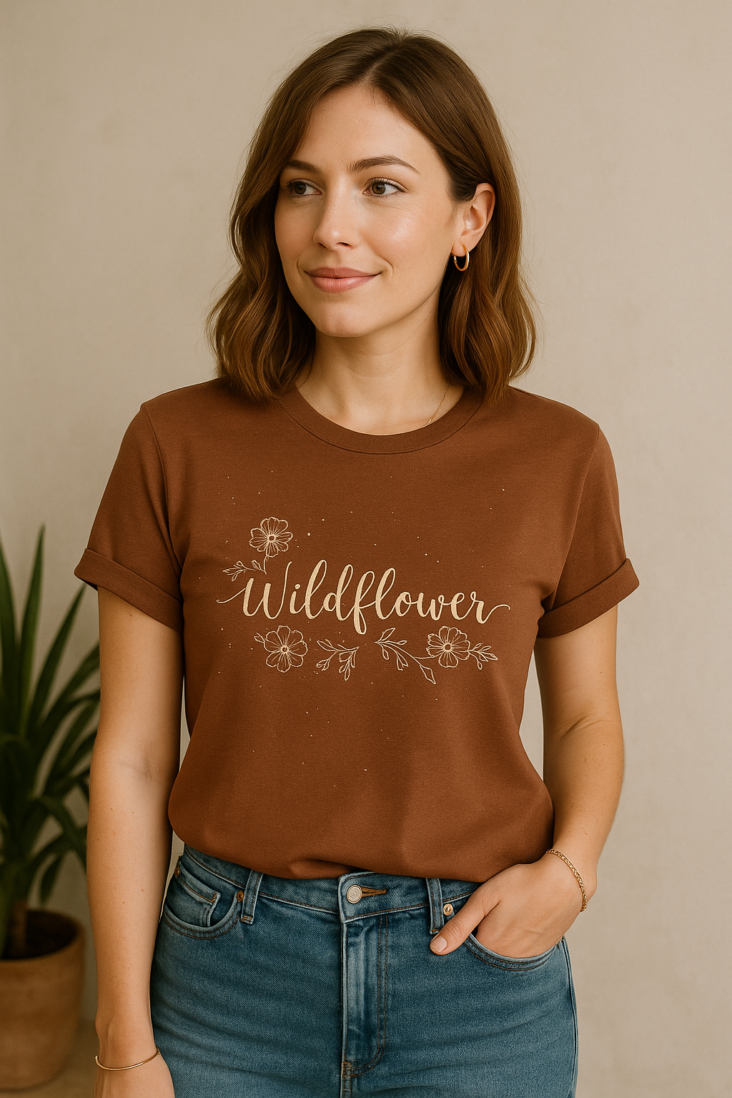 Wildflower – Coffee Brown