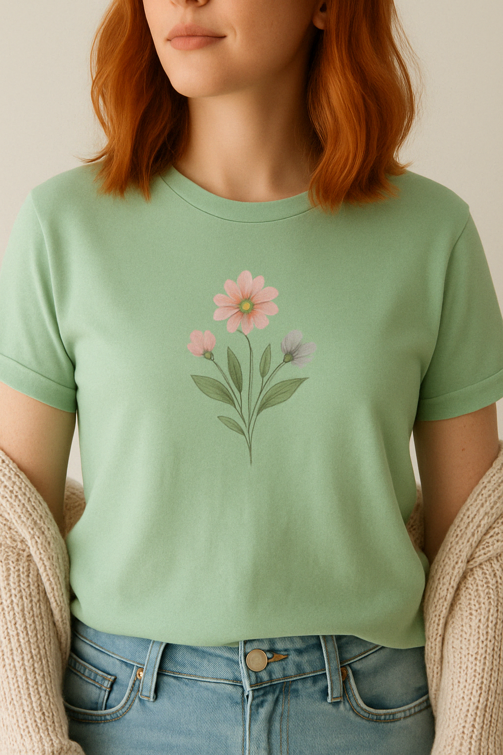 Pastel Petals – Mint